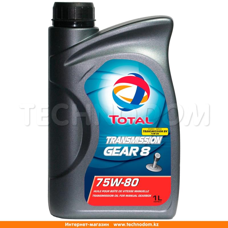 Трансмиссионное масло TOTAL Transmission Gear 8 75W80 1л - фото #0, Technodom.kz