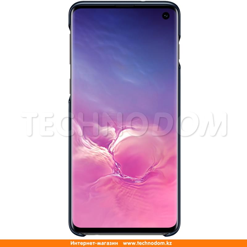 Чехол для Samsung Galaxy S10/G973, LED Cover, Black (EF-KG973CBEGRU) - фото #3, Technodom.kz