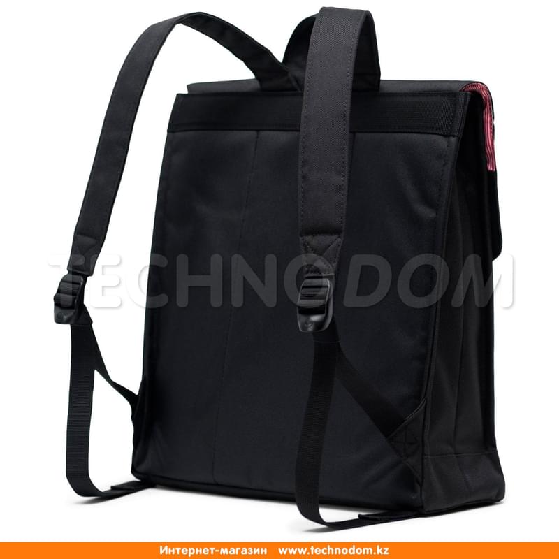 Рюкзак HERSCHEL CITY MID-VOLUME 14L, Black, полиэстер (10486-02099-OS) - фото #3, Technodom.kz
