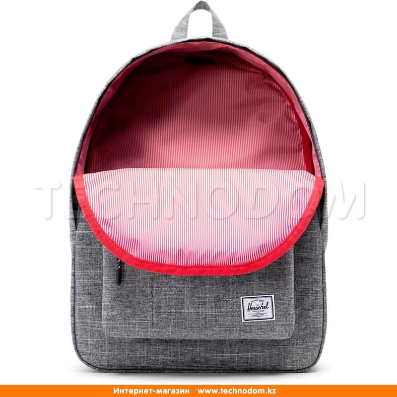 Рюкзак HERSCHEL Classic 24L, Raven Crosshatch, полиэстер (10500-00919-OS) - фото #2, Technodom.kz