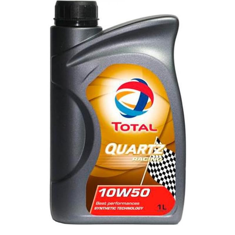 Моторное масло TOTAL Quartz Racing 10W50 API SN/CF 1л - фото #0, Technodom.kz