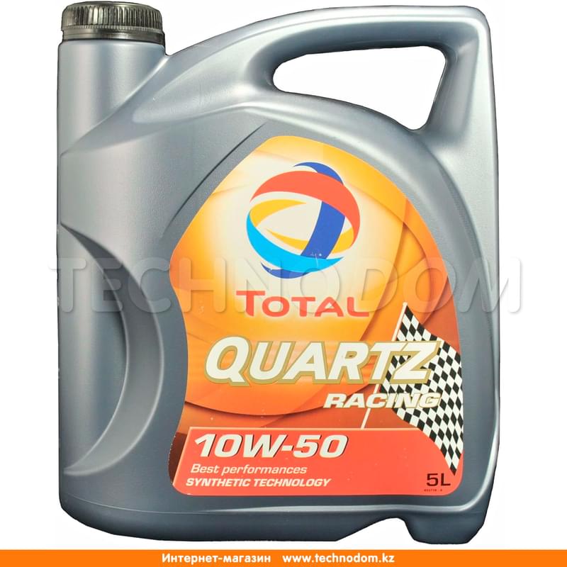 Моторное масло TOTAL Quartz Racing 10W50 API SN/CF 5л - фото #0, Technodom.kz