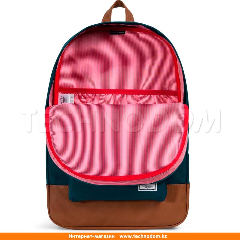 Рюкзак HERSCHEL Heritage 21L, Deep Teal, полиэстер (10007-02108-OS) - фото #3, Technodom.kz