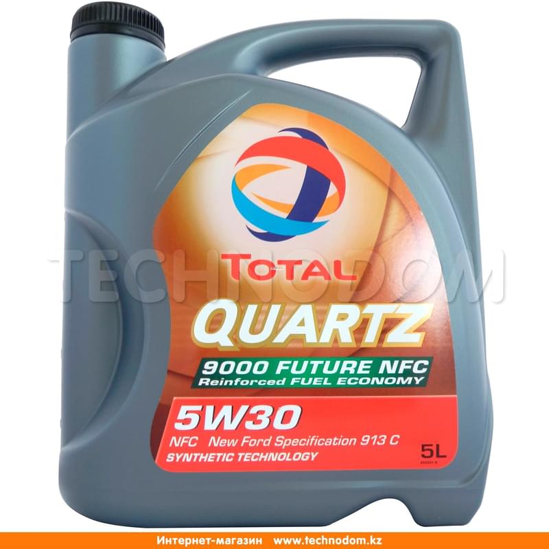Моторное масло TOTAL Quartz 9000 Future NFC 5W30 API SL/CF 5л - фото #0, Technodom.kz