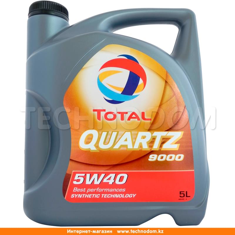 Моторное масло TOTAL Quartz 9000 5W40 API SN/CF 5л - фото #0, Technodom.kz