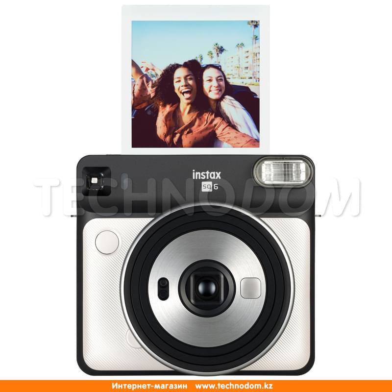Фотоаппарат моментальной печати FUJIFILM Instax Square 6 Pearl white - фото #3, Technodom.kz