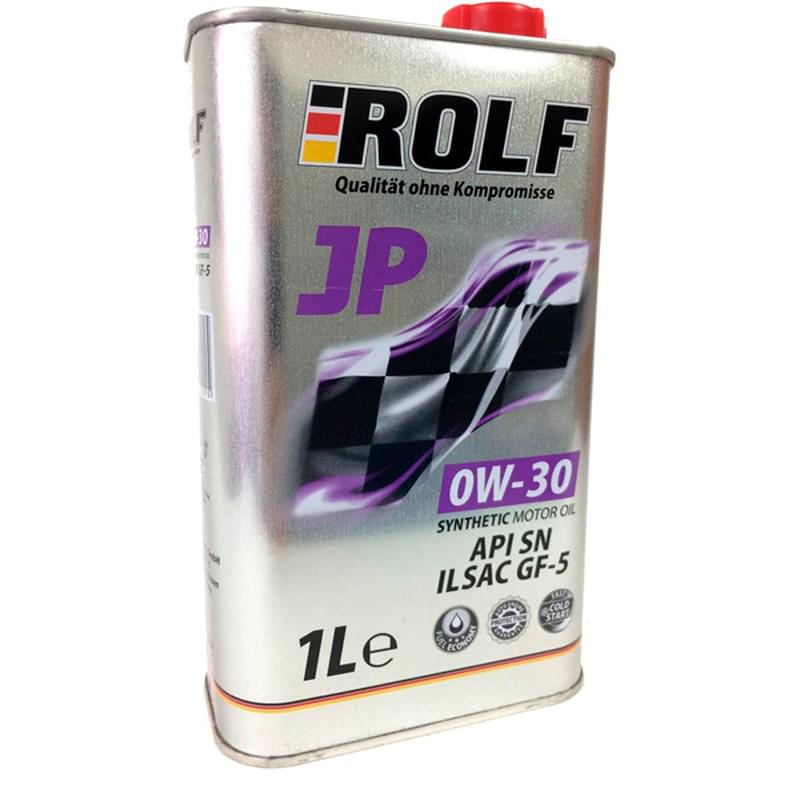 Моторное масло ROLF JP SAE 0W30 API SN 1л - фото #0, Technodom.kz