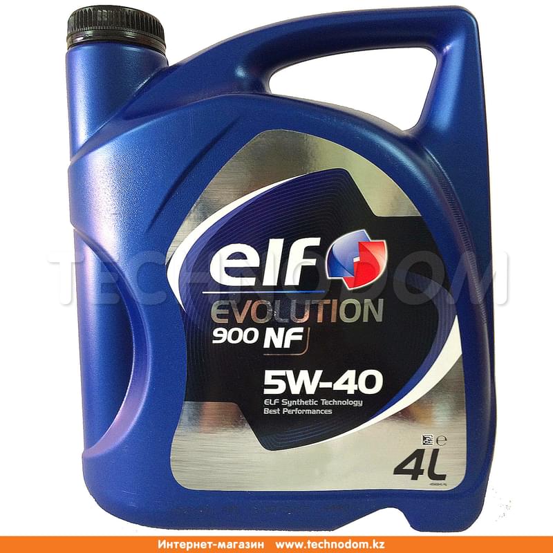 Моторное масло ELF 900 NF 5W40 API SN/CF 4л - фото #0, Technodom.kz