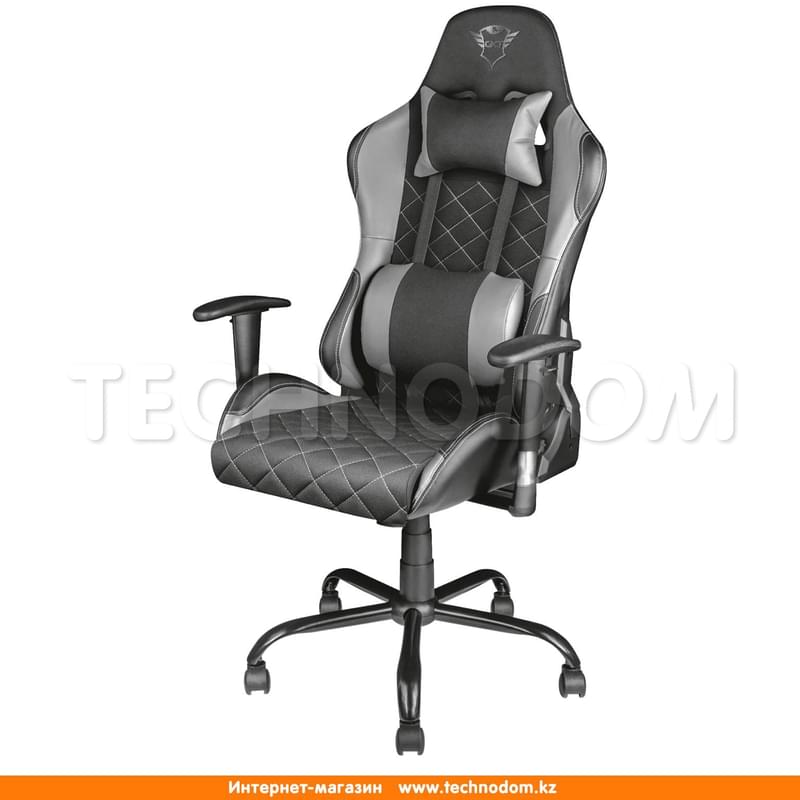 Игровое компьютерное кресло Trust GXT 707R Resto Gaming, Black/Gray (22525) - фото #2, Technodom.kz