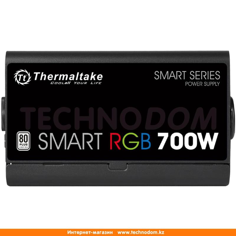 Блок питания Thermaltake Smart 700W APFC 80 PLUS ATX 20+4 pin, 4+4pin (PS-SPR-0700NHSAWE-1) - фото #1, Technodom.kz