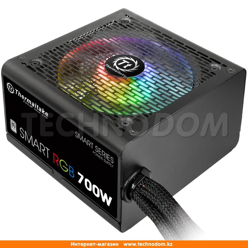 Блок питания Thermaltake Smart 700W APFC 80 PLUS ATX 20+4 pin, 4+4pin (PS-SPR-0700NHSAWE-1) - фото #3, Technodom.kz