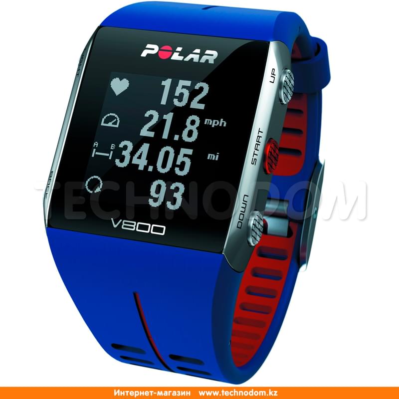 Монитор сердечного ритма POLAR V800 BLU/RED - фото #0, Technodom.kz