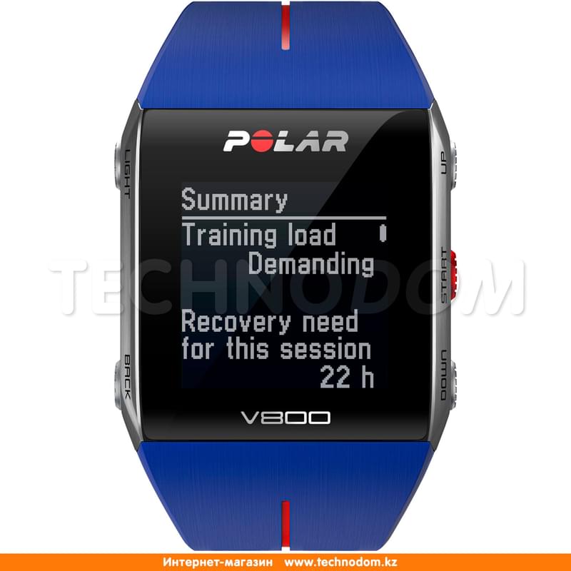 Монитор сердечного ритма POLAR V800 BLU/RED - фото #1, Technodom.kz