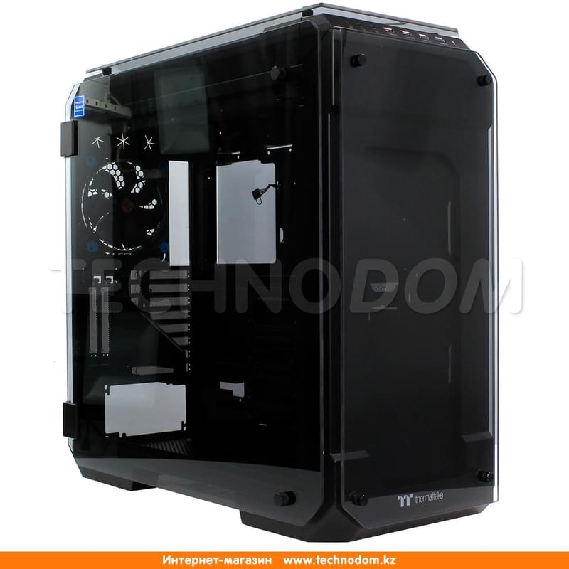 ПК корпус Thermaltake View 71 TG RGB Plus Full Tower, window, Black mATX (CA-1I7-00F1WN-02) - фото #1, Technodom.kz