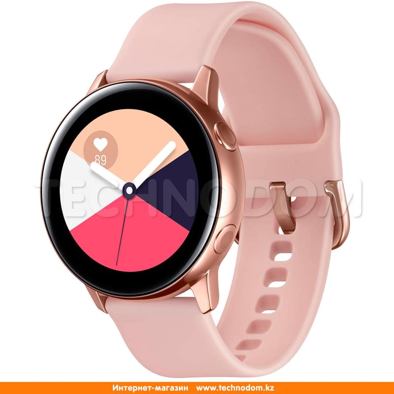 Смарт-часы Samsung Galaxy Watch Active Rose Gold - фото #0, Technodom.kz