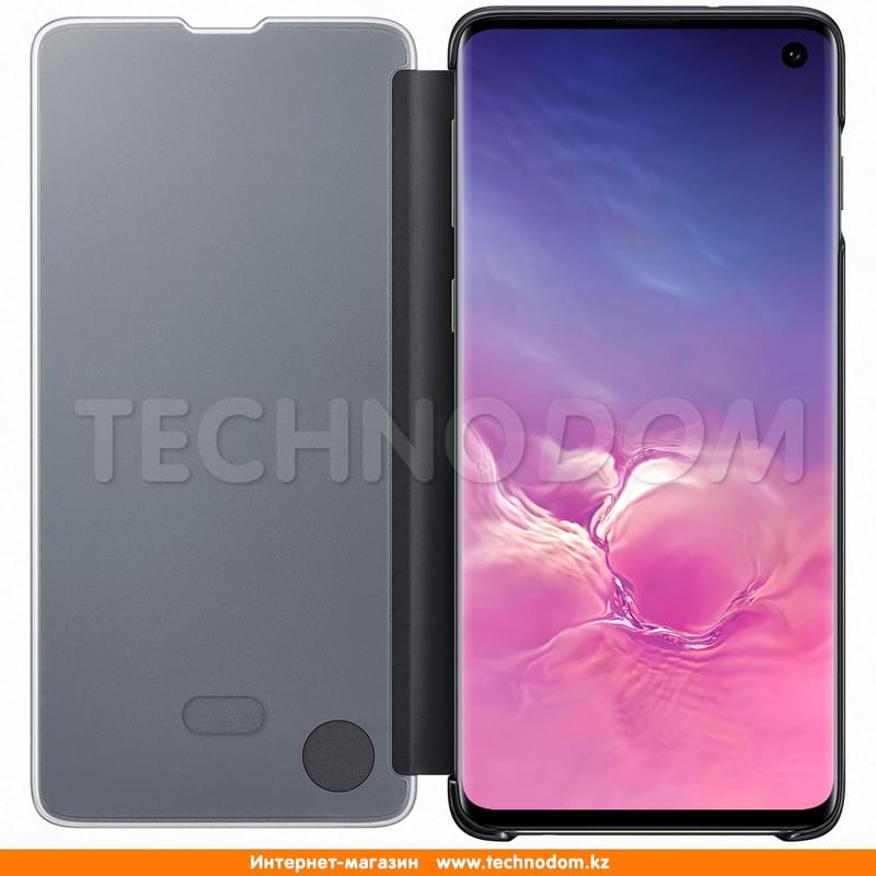 Чехол для Samsung Galaxy S10/G973, Clear View Cover, Black (EF-ZG973CBEGRU) - фото #2, Technodom.kz