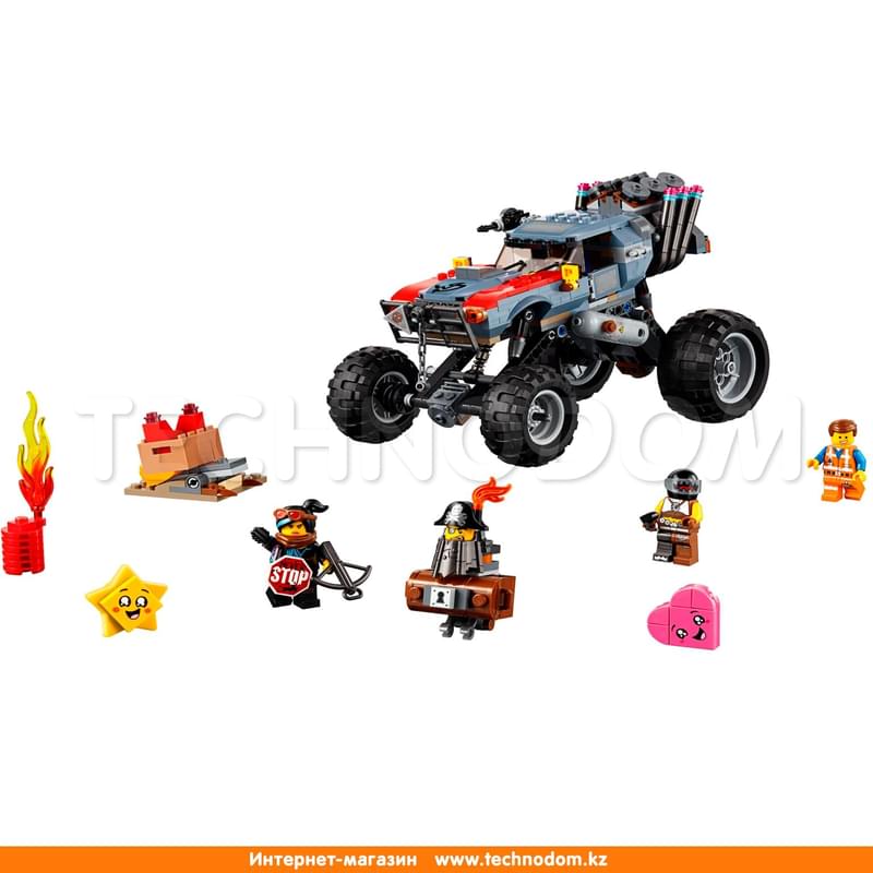 Конструктор The LEGO Movie 2: Побег Эммета и Дикарки на багги 70829 - фото #1, Technodom.kz