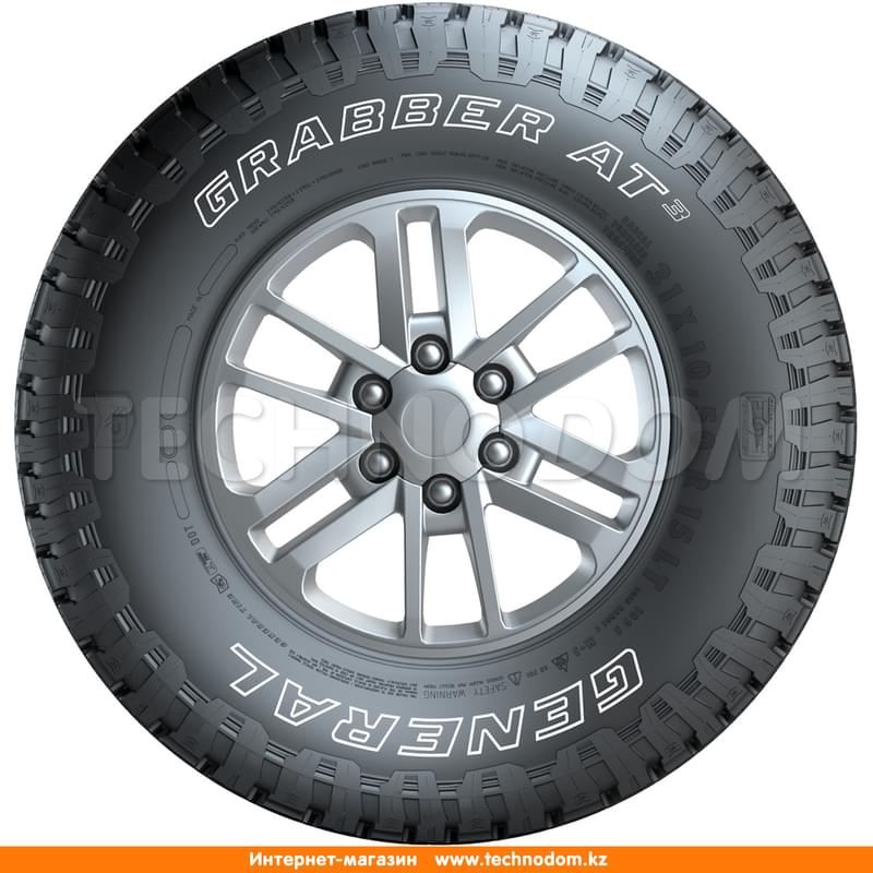 Всесезонные шины General Grabber AT3 XL FR 112T 255/70R15 - фото #2, Technodom.kz