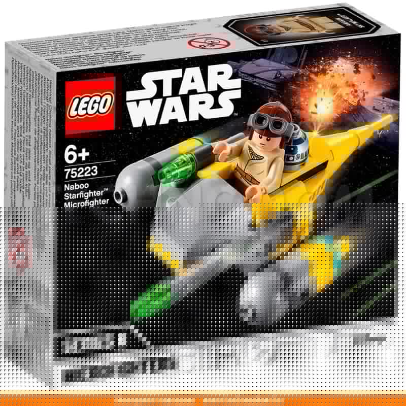 Конструктор Lego Star Wars Микрофайтеры: Истребитель с планеты Набу™ 75223 - фото #0, Technodom.kz