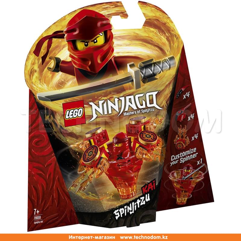 Конструктор Lego Ninjago Кай: мастер Кружитцу 70659 - фото #0, Technodom.kz