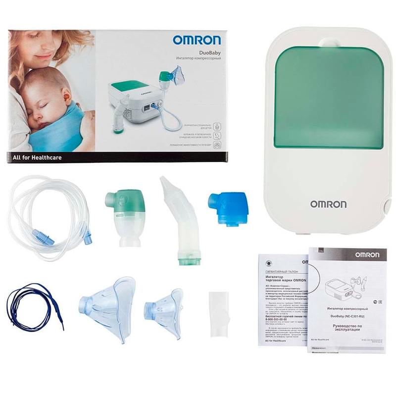 Компрессорлық небулайзер Omron NE-C301-E - фото #2, Technodom.kz