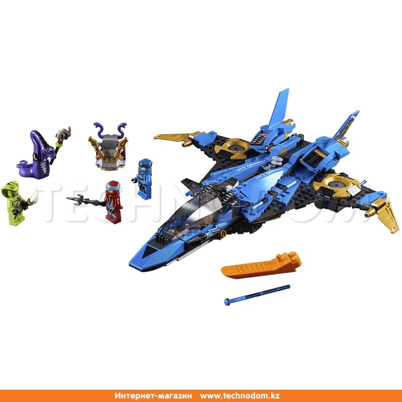 Конструктор Lego Ninjago Штормовой истребитель Джея 70668 - фото #1, Technodom.kz