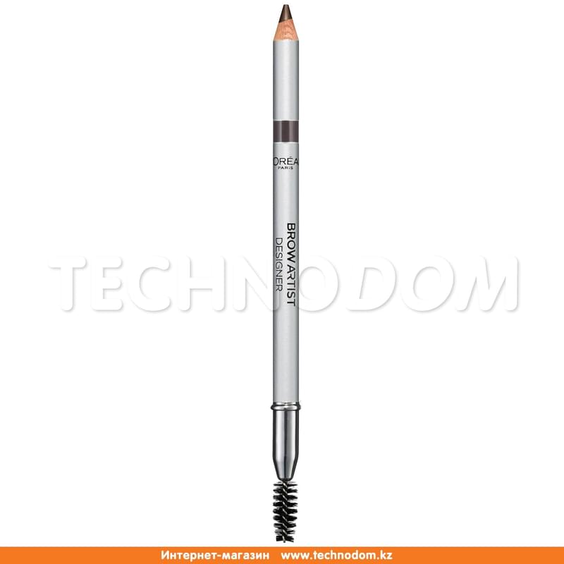 Карандаш для бровей Brow Artist Designer 303 темно-коричневый 5 гр Loreal Paris - фото #1, Technodom.kz Карандаш для бровей Brow Artist Designer 303 темно-коричневый 5 гр Loreal Paris - фото #1, Technodom.kz