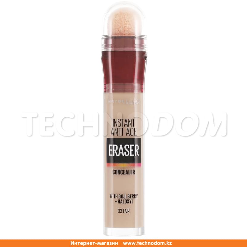 Консилер для кожи вокругр грлаз The Eraser Eye  03 Натурально-бежевый Maybelline New York 6.8 мл - фото #0, Technodom.kz