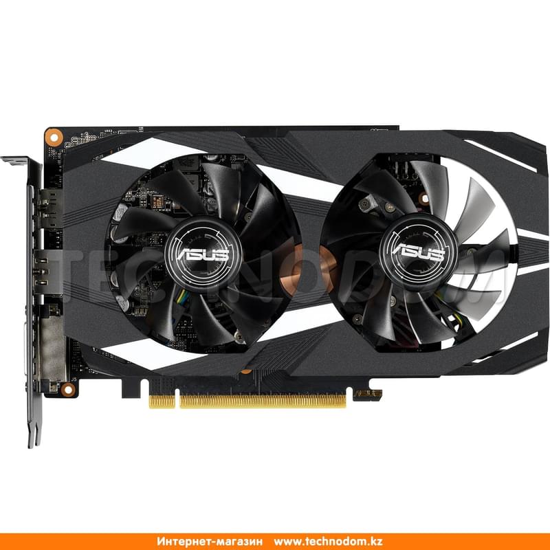 Видеокарта Asus GeForce DUAL GTX 1660 Ti 6Gb 192bit/G6 (2HDMI+DP+DVI-D) (DUAL-GTX1660TI-O6G) - фото #0, Technodom.kz