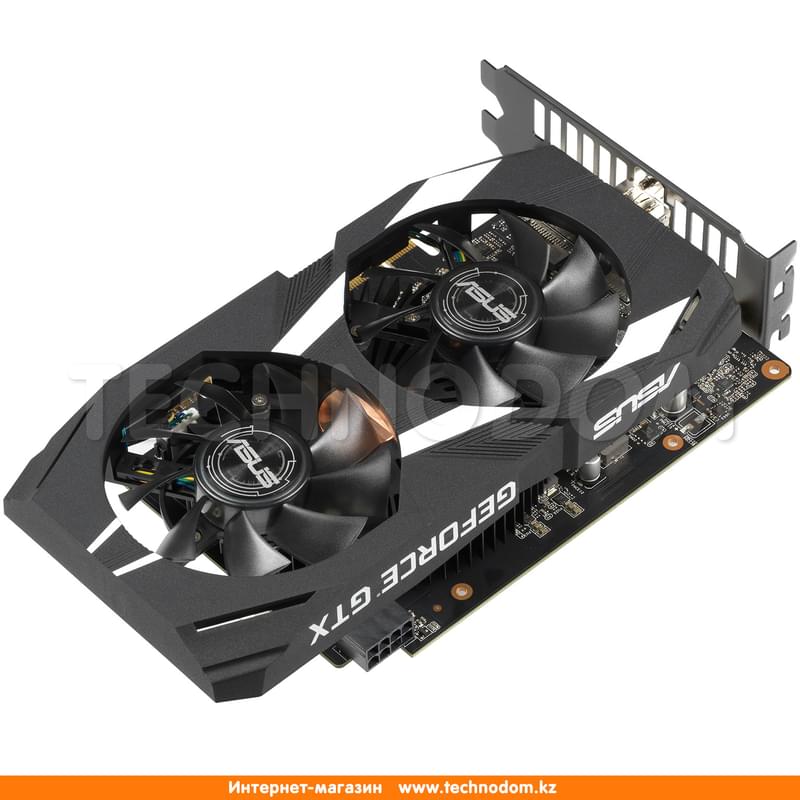 Видеокарта Asus GeForce DUAL GTX 1660 Ti 6Gb 192bit/G6 (2HDMI+DP+DVI-D) (DUAL-GTX1660TI-O6G) - фото #2, Technodom.kz