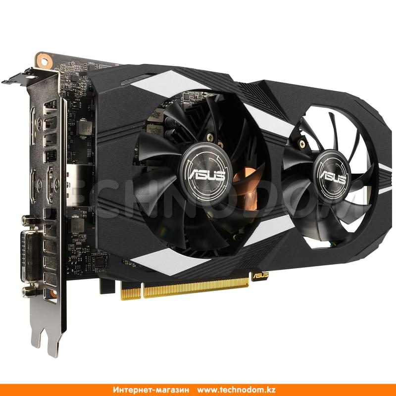 Видеокарта Asus GeForce DUAL GTX 1660 Ti 6Gb 192bit/G6 (2HDMI+DP+DVI-D) (DUAL-GTX1660TI-O6G) - фото #3, Technodom.kz