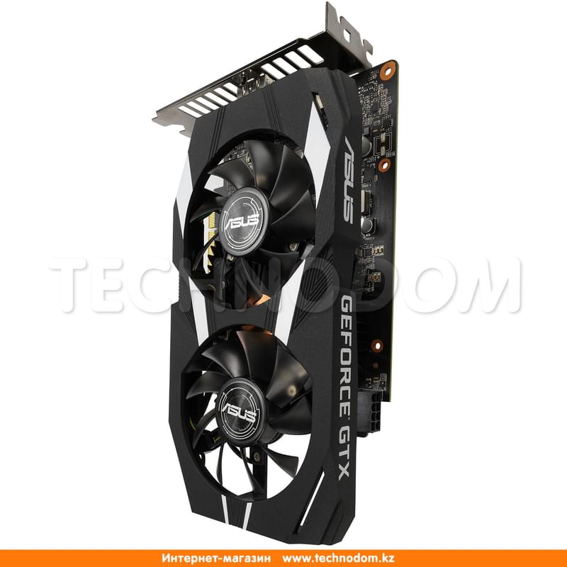 Видеокарта Asus GeForce DUAL GTX 1660 Ti 6Gb 192bit/G6 (2HDMI+DP+DVI-D) (DUAL-GTX1660TI-O6G) - фото #4, Technodom.kz