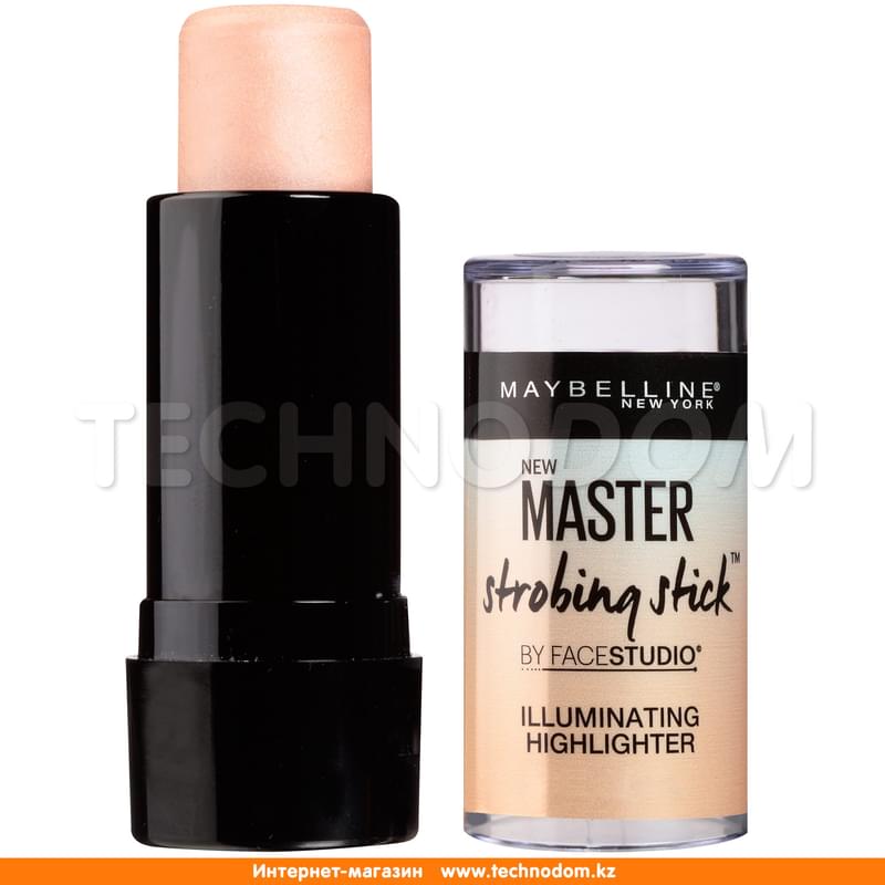 Хайлайтер-стик Master Strobing для сияния кожи  200 Бежевый шампань Maybelline New York 9 мл - фото #0, Technodom.kz
