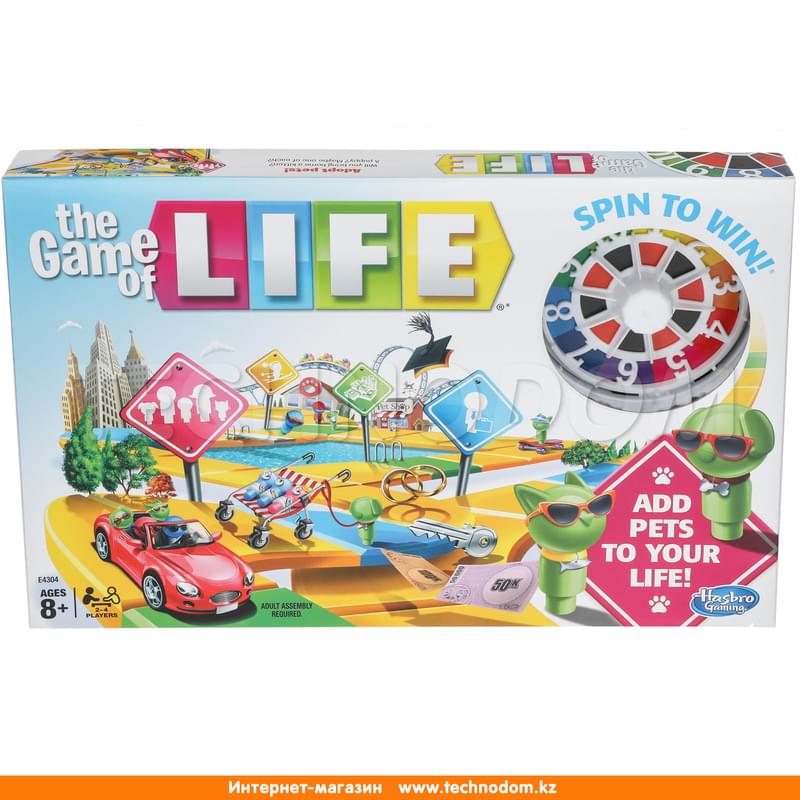 Игра Hasbro Games настольная ИГРА В ЖИЗНЬ - фото #0, Technodom.kz