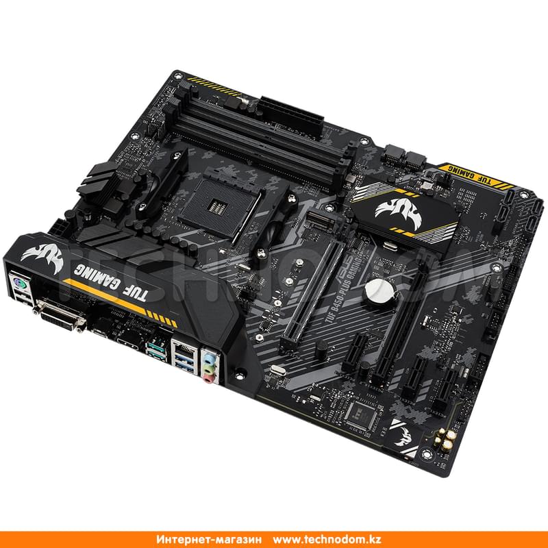 Материнская плата Asus TUF B450-PLUS GAMING AM4 B450 4DDR4 PCI-E 2x16 3x1 (HDMI+DVI-D) ATX - фото #6, Technodom.kz