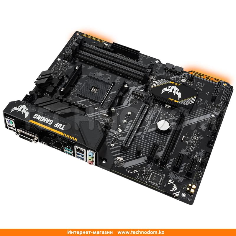 Материнская плата Asus TUF B450-PLUS GAMING AM4 B450 4DDR4 PCI-E 2x16 3x1 (HDMI+DVI-D) ATX - фото #7, Technodom.kz