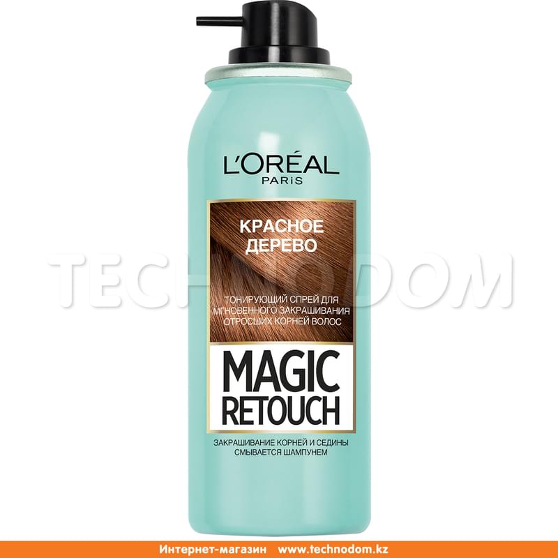 Тонирующий спрей для мгновенного закрашивания отросших корней Magic Retouch оттенок Красное дерево Loreal Paris 75 мл - фото #2, Technodom.kz