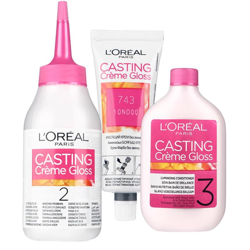 Краска-уход стойкая Casting Creme Gloss без аммиака 635 Шоколадное пралине Loreal Paris - фото #2, Technodom.kz