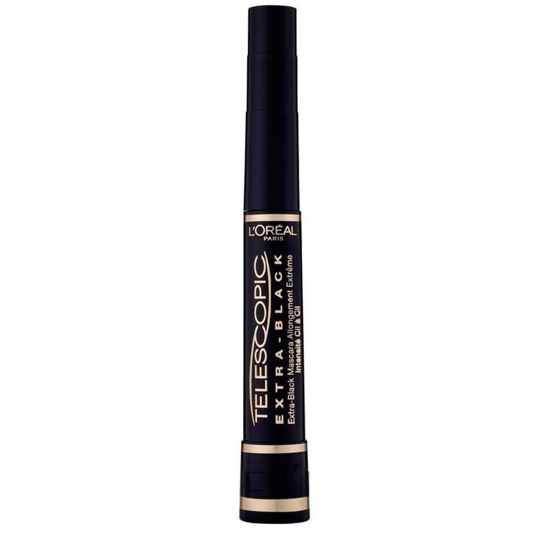 Тушь для ресниц Телескопик для удлинения и разделения экстрачерная Loreal Paris 8 мл - фото #0, Technodom.kz