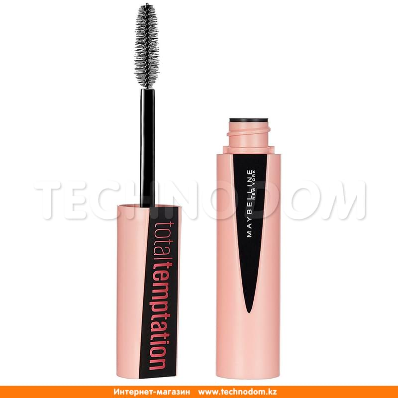 Тушь для ресниц Total Temptation Черная Maybelline New York 86 мл - фото #1, Technodom.kz