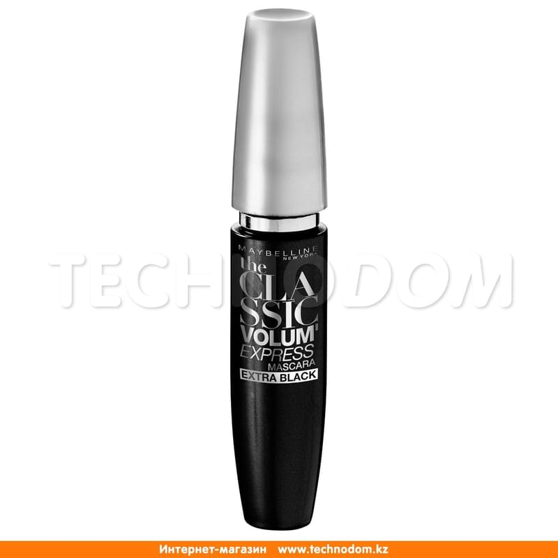 Тушь для ресниц Volum' Express Экстрачерная трехкратный натуральный объем Maybelline New York 10 мл - фото #0, Technodom.kz