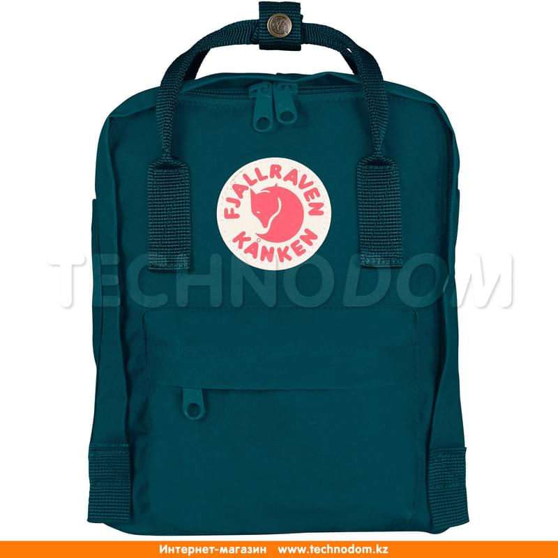 Рюкзак Fjallraven Kanken Mini 7L, Glacier Green, винилон-Ф (F23561) - фото #0, Technodom.kz