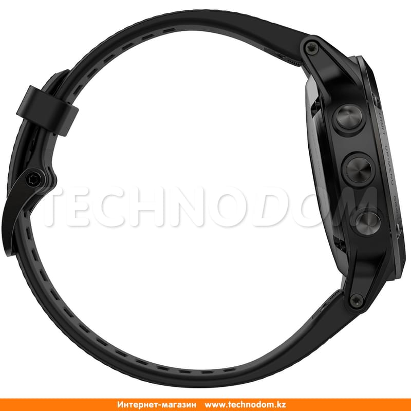 Смарт-часы Garmin Fenix 5 Saphire Black - фото #2, Technodom.kz