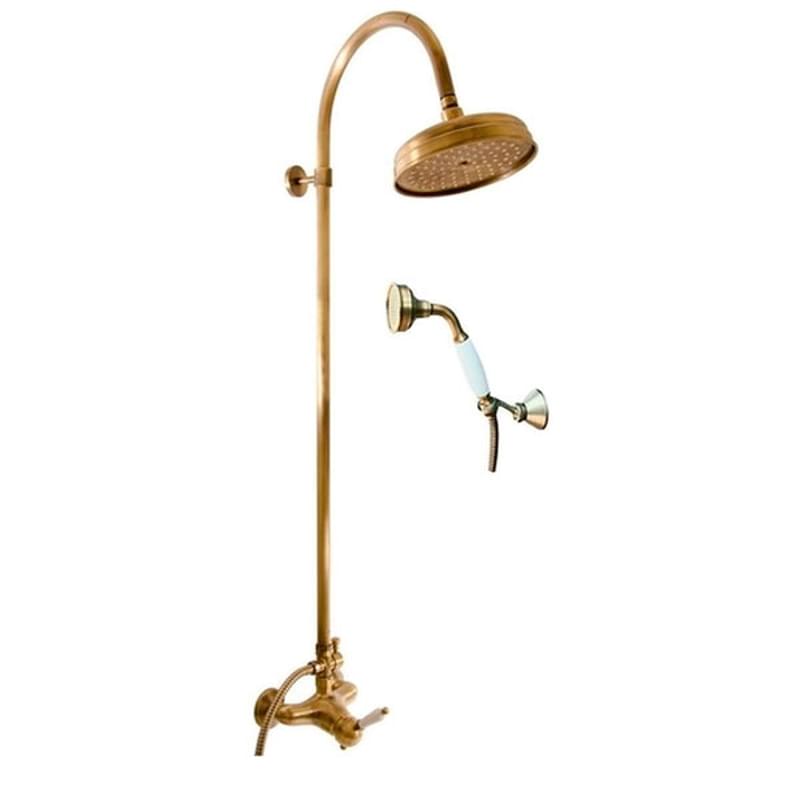 L581.5/3SM LABE Душевая система с душевым смесителем, цвет бронза, L581.5/3SM - фото #0, Technodom.kz