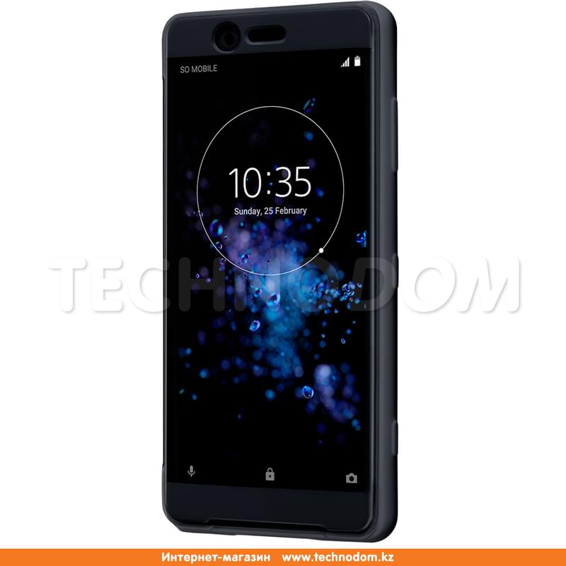 Чехол c окном для Sony Xperia XZ2 Compact DS, Black (SCTH50RU/B) - фото #0, Technodom.kz