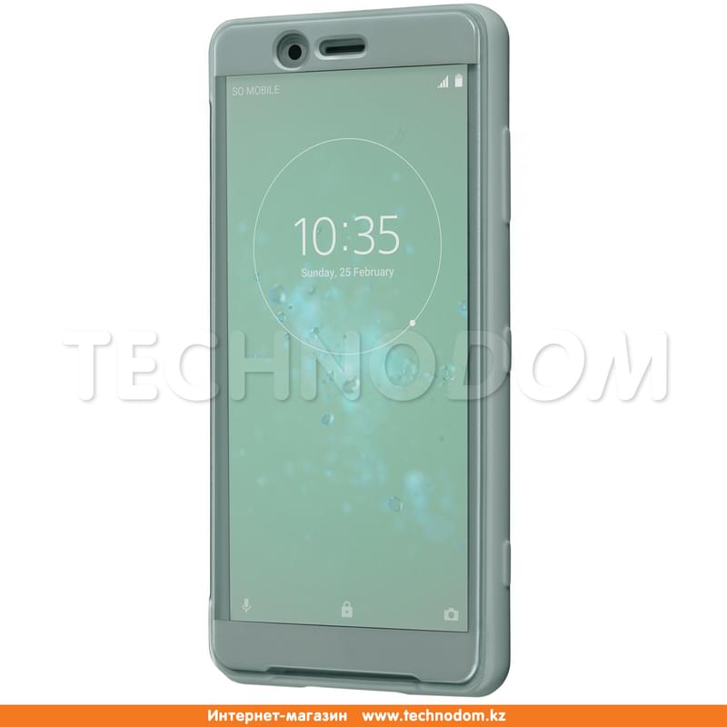 Чехол c окном для Sony Xperia XZ2 Compact DS, Green (SCTH50RU/G) - фото #0, Technodom.kz Чехол c окном для Sony Xperia XZ2 Compact DS, Green (SCTH50RU/G) - фото #0, Technodom.kz
