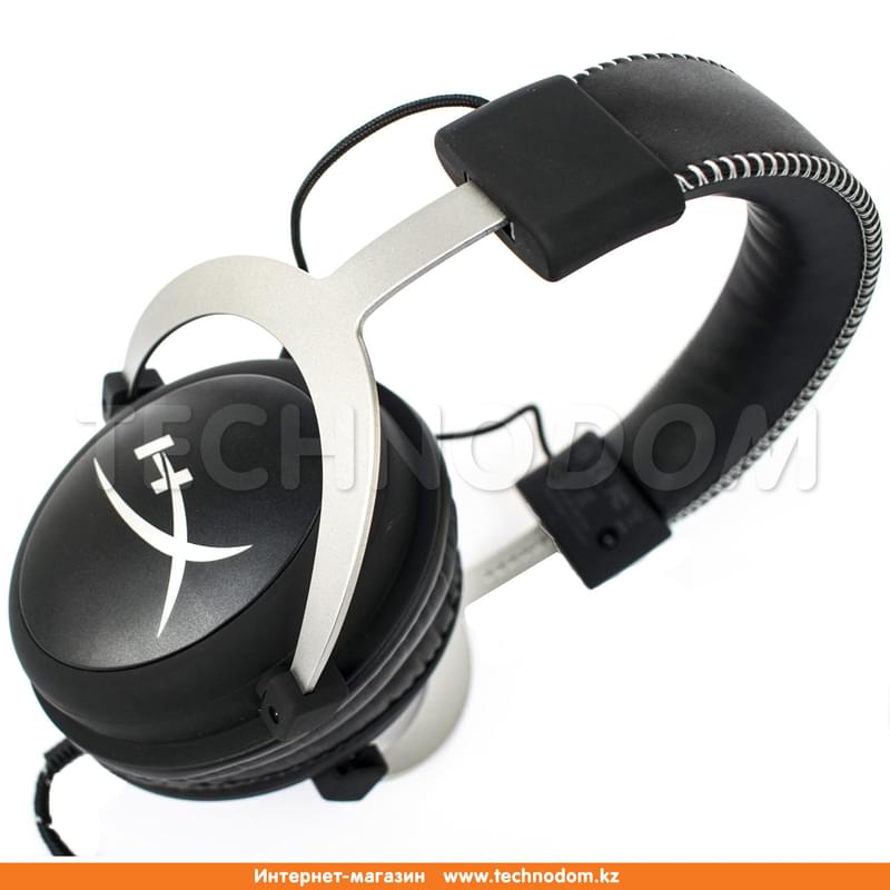Гарнитура игровая накладная HyperX Cloud, Silver, HX-HSCL-SR/NA - фото #3, Technodom.kz