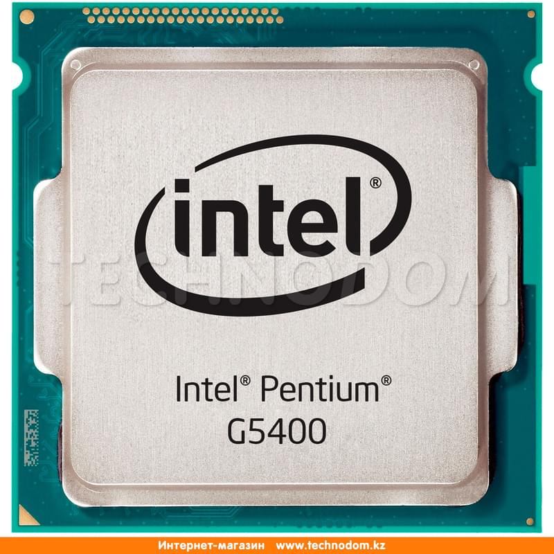 Процессор Intel Pentium G5400 (C2/T4, 4M Cache, 3.7GHz) LGA1151 OEM - фото #0, Technodom.kz