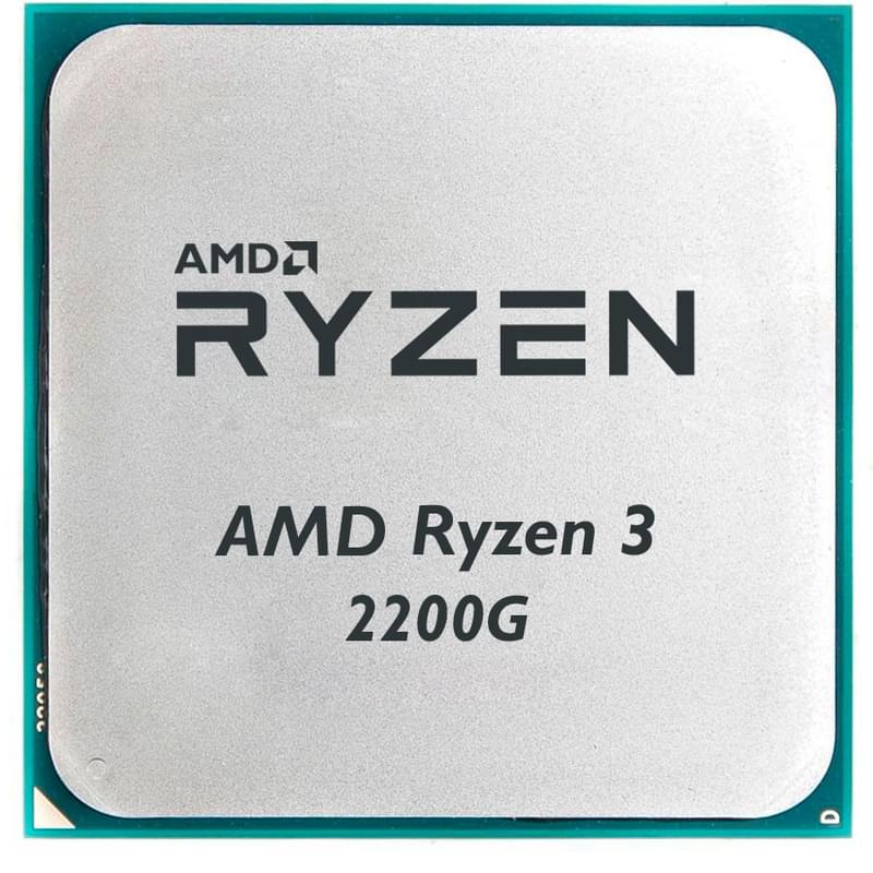 Процессор AMD Ryzen 3 2200G (C4/T4, 4M Cache, 3.5 up to 3,7GHz) AM4 OEM - фото #0, Technodom.kz