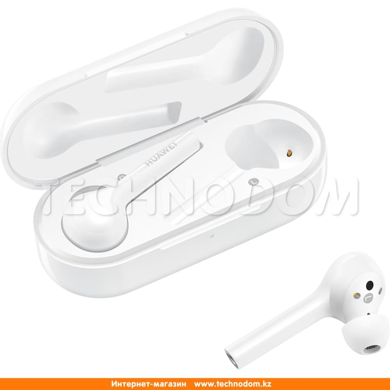 Наушники вставные HUAWEI Freebuds Bluetooth Lite, Ceramic White - фото #2, Technodom.kz